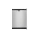 Amana ADB1400AMS 24" Built-In Dishwasher with 12 Place Settings, Triple Filter Wash System, Heated Dry Option and Quick Wash Cycle in (Stainless Steel)