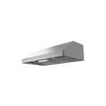 Zephyr AK7048CS 48" Tempest I Under Cabinet Range Hood with 650 CFM, ACT Technology, Pro Baffle Filters and LumiLight LED Lighting in Stainless Steel