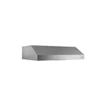 Zephyr AK7100BSBF 30" Gust Under Cabinet Range Hood with 400 CFM, Mechanical Slide Controls, Lumi Light LED Lighting and Baffle Filters in Stainless Steel