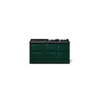 AGA AR7563GBRG 63" AGA R7 160 Classic Cast Iron Range with 4 Top Burner Dual Fuel Module, 2 Hotplates, 5 Ovens with 24/7 Always-On Radiant Heat Collection, Altrashell Coating (British Racing Green, Natural Gas)