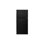 Amana ART308FFDB 30" Top Freezer Refrigerator with 18 cu. ft. Storage Capacity, Electronic Temperature Control, Reversible Doors (Black)