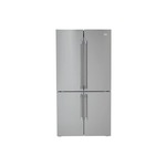 Beko BFFD3626SS 36" Counter Depth 4 Door French Door Refrigerator with 20.85 cu. ft. Capacity, Internal Water Dispenser, Ice Maker, Energy Star, in Stainless Steel