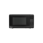 Impecca CM0775K 18" Countertop Microwave with 0.7 cu. ft. Capacity, 700 Watts Cooking Power, Add 30 Second and Child Lock (Black)