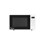 Impecca CM0992W 19" Countertop Microwave with 0.9 cu. ft. Capacity, 900 Watts Cooking Power, Add 30 Second and Child Lock (White)