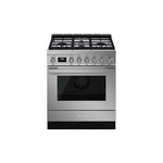 Smeg CPF30UGGX 30" Portofino Series All-Gas Range with 3.6 cu. ft. Oven Capacity, 4 Burners, Convection  (Stainless Steel)