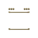 Cafe CXFCEHKPMCG Front Control Electric Knobs and Handles (Brushed Brass)