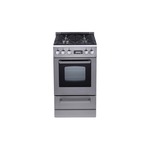 Avanti DGR20P3S 20" Elite Series Gas Range with 4 Sealed Burner, 2.1 cu. ft. Capacity Oven, ADA Compliant, in Stainless Steel