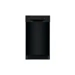 Frigidaire FFBD1831UB 18" Full Console Built-In Dishwasher with 8 Place Settings  (Black)