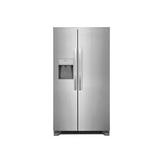 Frigidaire FRSS2623AS 36" Standard Depth Side by Side Refrigerator with 25.6 Cu. Ft. Capacity, Energy Star, NSF Certified (Stainless Steel)