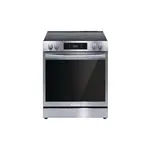 Frigidaire GCFE3060BF 30" Gallery Series Freestanding Electric Range 5 Elements with 6.2 cu. ft. Oven Capacity, Air Fry, Convection, Sabbath Mode (Stainless Steel)