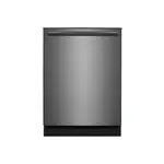 Frigidaire GDPH4515AD  24" Gallery Series Built-In Tall Tub Dishwasher with 14 Place Settings, Orbit Clean, Delay Start, Midnight Ink Tub Interior, Energy Star (Black Stainless Steel)