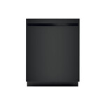 GE GDT226SGLBB 24" Built-In Fully Integrated Dishwasher with 12 Place Settings, ENERGY STAR Rated, ADA Compliant, Stainless Steel Tub and Sanitize Cycle (Black)