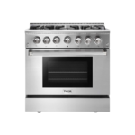 Thor Kitchen HRD3606ULP 36" Professional Dual Fuel Range with 6 Burners, 5.2 cu. ft. Oven Capacity, in Stainless Steel (Liquid Propane)