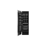 JennAir JBRFL24IGX 24" Built-In Smart Column Refrigerator with 13 cu. ft. Capacity, Obsidian Interior, Energy Star, in Panel Ready (Left Hinge)