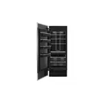 JennAir JBRFL30IGX 30" Built-In Smart Column Refrigerator with 17 cu. ft. Capacity, Obsidian Interior, Energy Star, in Panel Ready (Left Hinge)