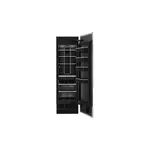 JennAir JBRFR24IGX 24" Built-In Smart Column Refrigerator with 13 cu. ft. Capacity, Obsidian Interior, Energy Star, in Panel Ready (Right Hinge)