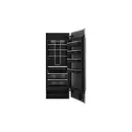 JennAir JBRFR30IGX 30" Built-In Smart Column Refrigerator with 17 cu. ft. Capacity, Obsidian Interior, Energy Star, in Panel Ready (Right Hinge)