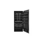 JennAir JBRFR36IGX 36" Built-In Smart Column Refrigerator with 20 cu. ft. Capacity, Obsidian Interior, Energy Star, in Panel Ready (Right Hinge)