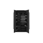 JennAir JBSFS42NMX 42" Built-In Side by Side Refrigerator with 25.5 cu. ft. Capacity, Obsidian Black Interior, in Panel Ready