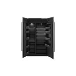 JennAir JBSFS48NMX 48" Built-In Side by Side Refrigerator with 29.4 cu. ft. Capacity, Obsidian Black Interior, in Panel Ready