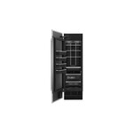 JennAir JBZFL24IGX 24" Built-In Smart Column Freezer with 13 cu. ft. Capacity, Obsidian Interior, DeepFreeze Mode, in Panel Ready (Left Hinge)