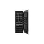 JennAir JBZFR30IGX 30" Built-In Smart Column Freezer with 17 cu. ft. Capacity, Obsidian Interior, DeepFreeze Mode, in Panel Ready (Right Hinge)