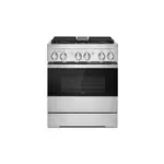 JennAir JDRP430HM NOIR 30" Smart Dual-Fuel Professional Range with 4.1 cu. ft. capacity, 4 Burners, Remote Access, Dual-Stacked PowerBurners in Stainless Steel