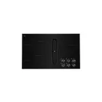 JennAir JED3536GB 36" Electric Downdraft Cooktop with 5 Elements, Perimetric Extraction, 3 Fan Speeds, and Triple Choice Element (Black)