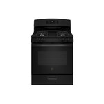 GE JGBS60DEKBB 30 inch Freestanding Gas Range with 4 Burners, 4.8 cu. ft. Oven Capacity and Broiler Drawer  (Black)