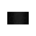 JennAir JIC4536KB 36" Induction Cooktop with 5 Elements, Auto Sensor Cooking, Assisted Cooking, Emotive Controls, and Pan Detection (Black)