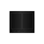 JennAir JIC4724HB 24" Induction Flex Cooktop with 4 Elements, Emotive Controls, and Magnetic Induction (Floating Glass Black)