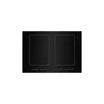 JennAir JIC4730HB 30" Induction Flex Cooktop with 4 Elements, Emotive Controls, and Magnetic Induction (Floating Glass Black)