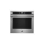 JennAir JJW2424HL 24" RISE Smart Electric Single Wall Oven with 2.6 cu. ft. Capacity, ADA Compliant, Remote Access, True Convection, Porcelain Interior, in Stainless Steel