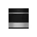 JennAir JJW2430LM 30" NOIR Single Wall Oven with 5 cu. ft. Capacity, MultiMode Convection System, 4.3" LCD Color Display, in Floating Glass Black