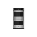 JennAir JJW2830LL 30" RISE Double Wall Oven with 10 cu. ft. Total Capacity, MultiMode Convection System, 4.3" LCD Color Display, Cinematic Lighting, in Stainless Steel