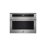 JennAir JJW6024HL 24" RISE Smart Steam Oven with 1.3 cu. ft. Capacity, 3.5" Full Color LCD Display, Temperature Probe and True Convection in Stainless Steel