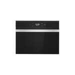 JennAir JJW6024HM 24" NOIR Smart Steam Oven with 1.3 cu. ft. Capacity, 3.5" Full Color LCD Display, Temperature Probe and True Convection in Floating Glass Black