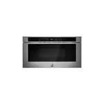 JennAir JMDFS30HL 30" RISE Under Counter Microwave Drawer with 1.2 cu. ft. Capacity, 950 Watts Element, Sensor Reheat and Keep Warm in Stainless Steel