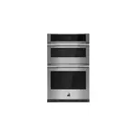 JennAir JMW2427LL 27" RISE Combination Microwave/Wall Oven with 5.7 cu. ft. Total Capacity, MultiMode Convection System, 4.3" LCD Color Display, Cinematic Lighting, in Stainless Steel