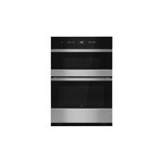 JennAir JMW2430LM 30" NOIR Combination Microwave/Wall Oven with 6.4 cu. ft. Total Capacity, MultiMode Convection System, 4.3" LCD Color Display, Cinematic Lighting, in Floating Glass Black