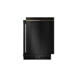 JennAir JURFL242HX 24" Under Counter Refrigerator with 5 cu. ft. Capacity and Obsidian Interior in Panel Ready (Left Hinge)