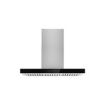 JennAir JVR0436HS 36" Lustre Recirculating Wall Mount Canopy Hood with 550 CFM, Sonic Hush, LED Lighting, Timed Fan, Quiet Fan Mode, Stainless Steel Filters, in Stainless Steel