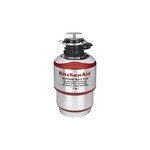 KitchenAid KBDS100T 1 HP Batch Feed Food Waste Disposer - Corded