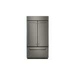 KitchenAid KBFN502EPA 42" Built-In French Door Refrigerator with 24.2 cu. ft. Storage Capacity, Adjustable Spill-Resistant Glass Shelves, LED Lighting (Panel Ready)