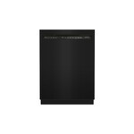 KitchenAid KDFE104KBL 24" Built-In Full Console Dishwasher with 12 Place Settings and ProWash Cycle (Black)