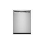 KitchenAid KDFE104KPS 24" Built-In Full Console Dishwasher with 12 Place Settings and ProWash Cycle (Stainless Steel with PrintShield Finish)