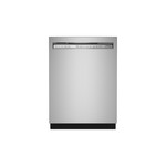 KitchenAid KDFE204KPS 24" Built-In Full Console Dishwasher with 13 Place Settings, 3rd Rack and ProWash Cycle  (Stainless Steel with PrintShield Finish)