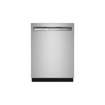 KitchenAid KDFM404KPS 24" Built-In Full Console Dishwasher with 16 Place Settings, FreeFlex Third Rack and ProWash Cycle (Stainless Steel with PrintShield Finish)