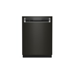 KitchenAid KDPM804KBS 24" Built-In Fully Integrated Dishwasher with 16 Place Settings, FreeFlex Third Rack and LED Interior Lighting (Black Stainless Steel with PrintShield Finish)