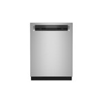 KitchenAid KDPM804KPS 24" Built-In Fully Integrated Dishwasher with 16 Place Settings, FreeFlex Third Rack and LED Interior Lighting (Stainless Steel with PrintShield Finish)